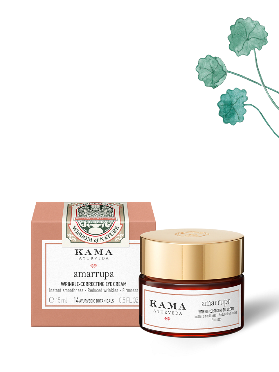 Amarrupa Wrinkle-Correcting Eye Cream | Kama Ayurveda UK